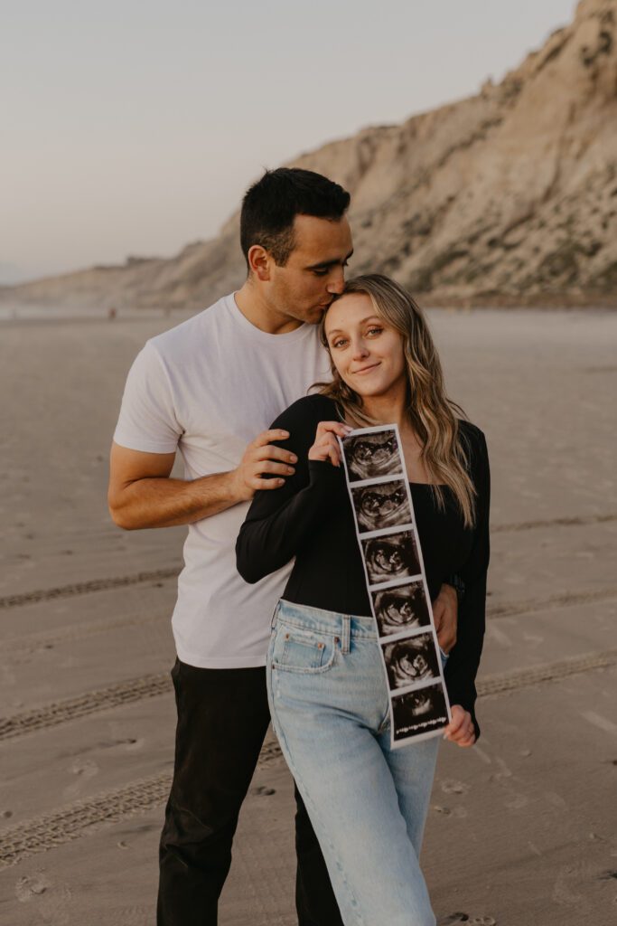 San Diego Pregnancy Announcement Photos