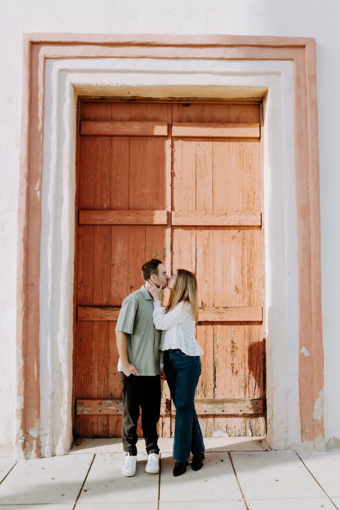 Downtown Encinitas engagement pictures