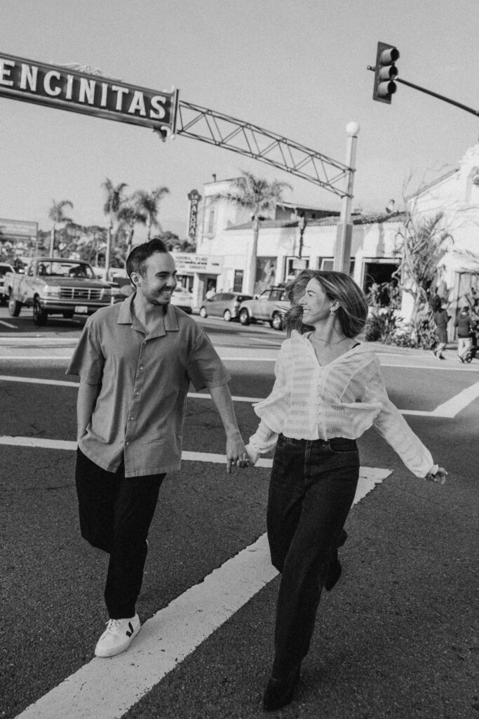 candid engagement photos in san diego