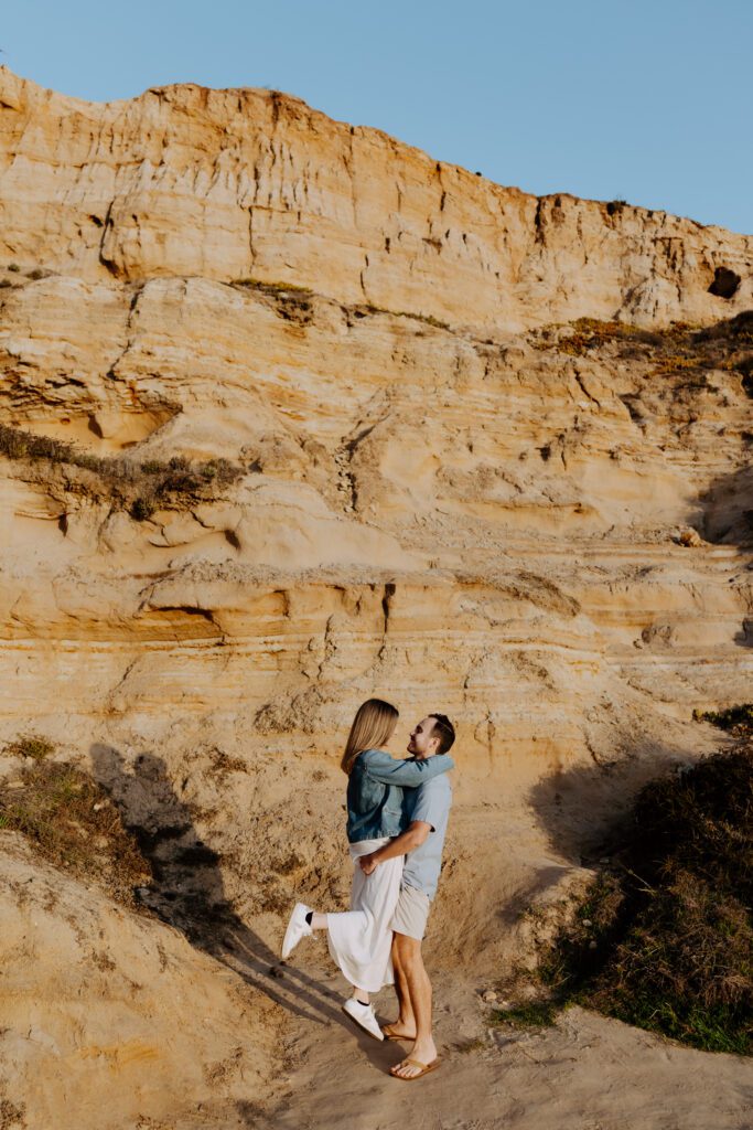 Torrey Pines La Jolla engagement pictures