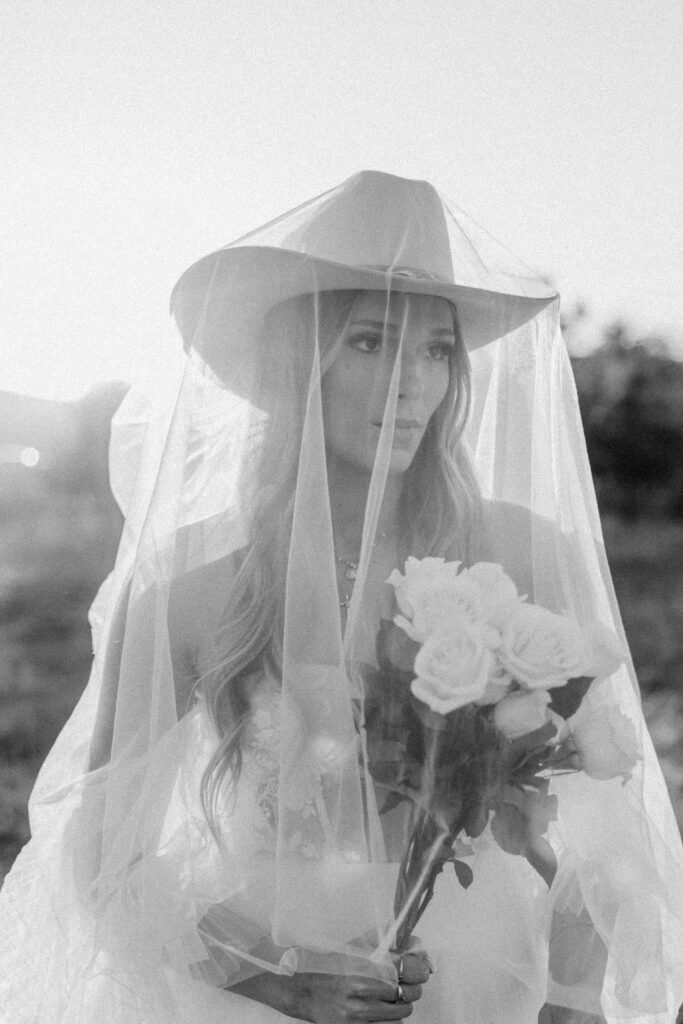 western bridal portraits