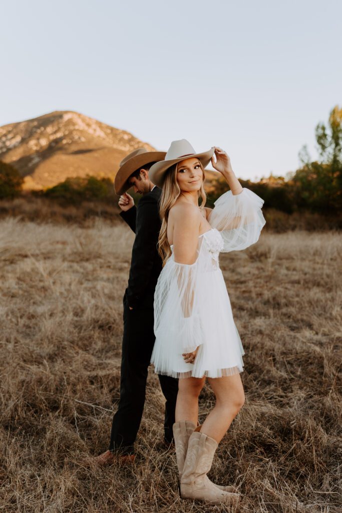 western couple san diego elopement