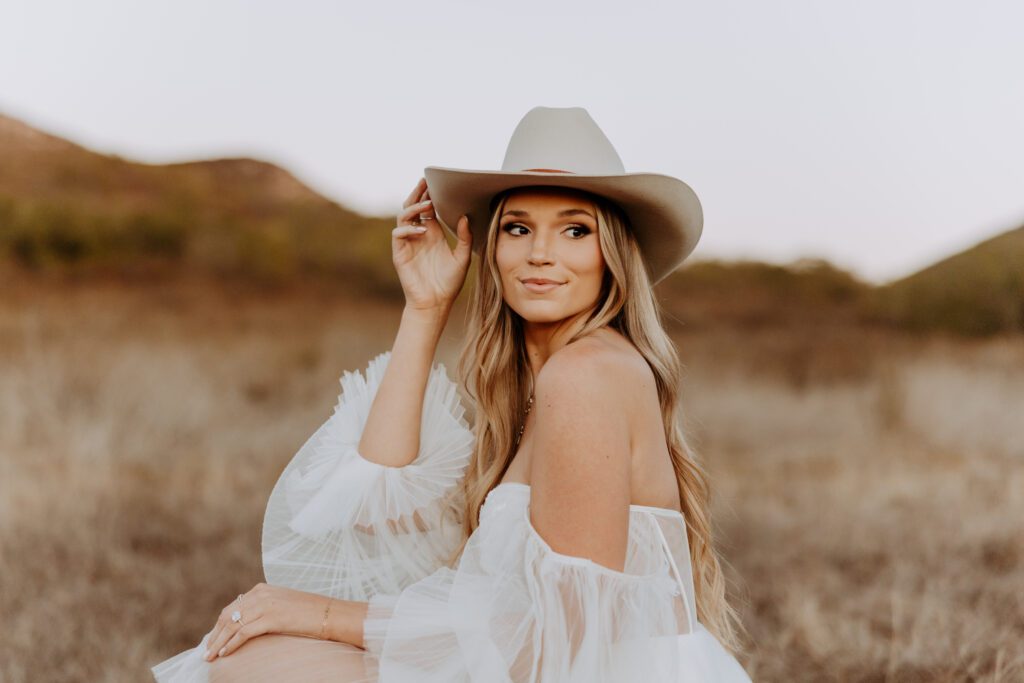 western and country bridal pictures